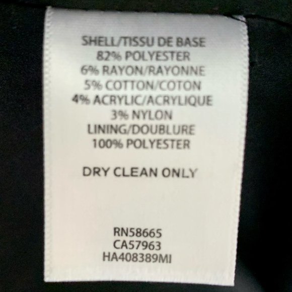 Halogen One-Button Coat (Black/Multi Color) - Picture 5 of 11